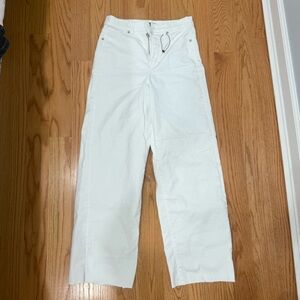 Express Ivory 90 Wide-Leg Pants